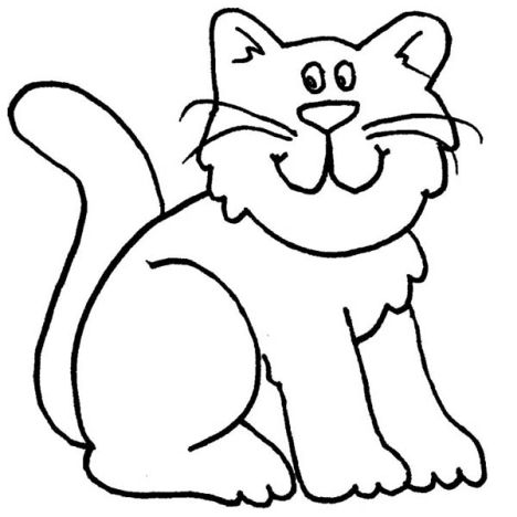  Cute  Kitten Coloring  Pages  Part 8